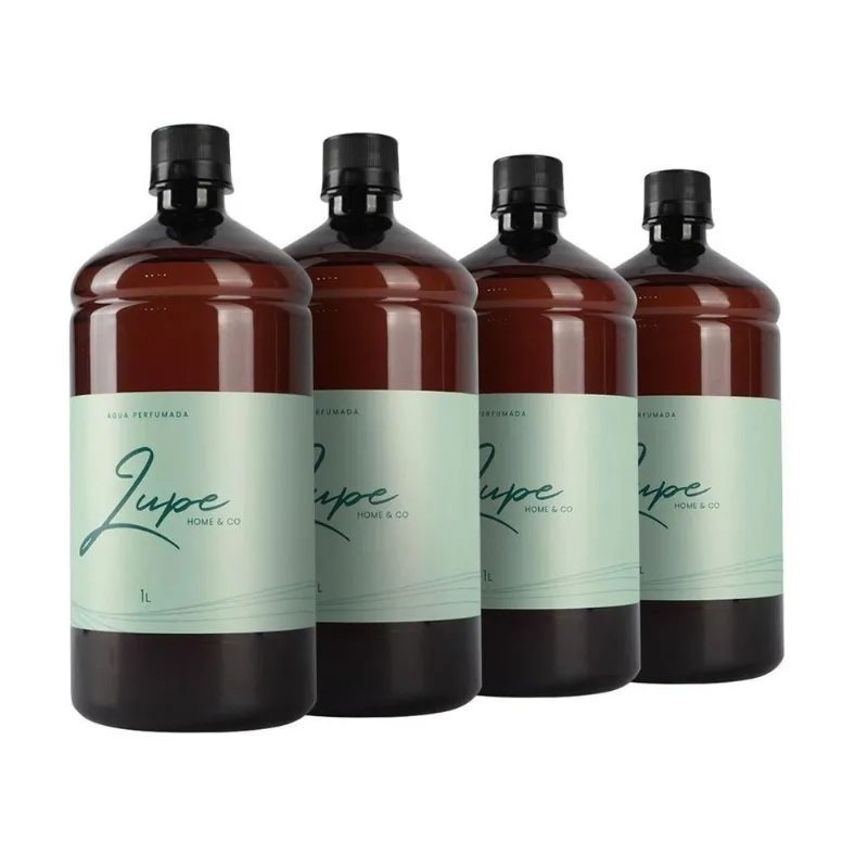 Kit 4 Água Perfumada Flor De Algodão Odorizador De Roupas
