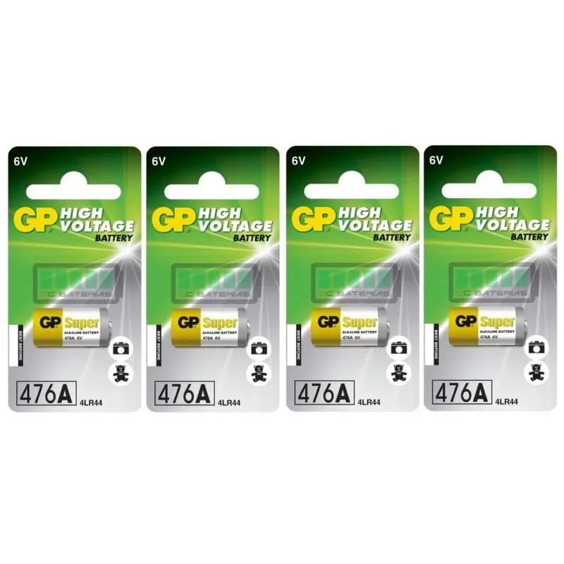 4lr44 476a 6v Gp / Kit 4 Pilhas
