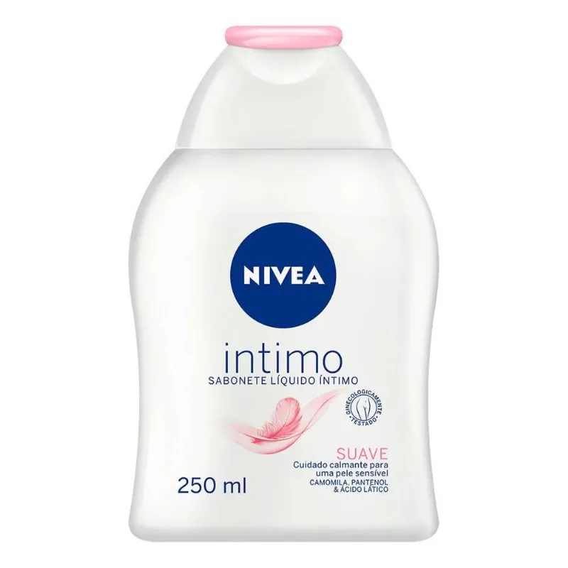 3x Sabonete Líquido Íntimo Suave Nivea Frasco 250ml