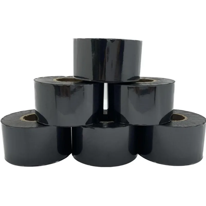 Ribbon Fita F2 Para Datador Hot Stamp Preto 35mm X 122m 6 Un