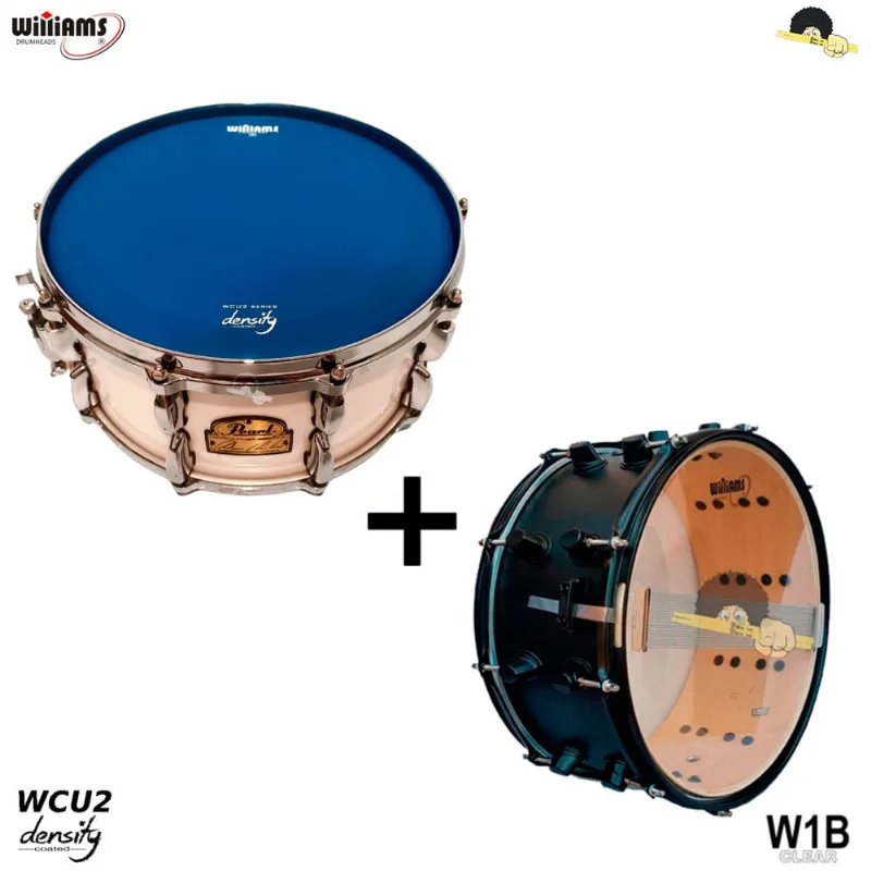 Kit de Peles para Caixa Williams Density - WCU2 Duplo filme Coated blue 13 Batedeira + W1B 13 Resposta