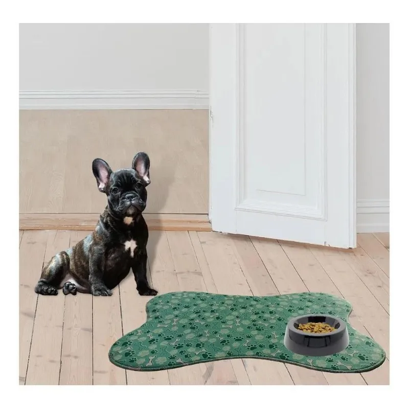 Jogo Americano Pet Tapete Para Comedouro Cachorro Gatos Osso