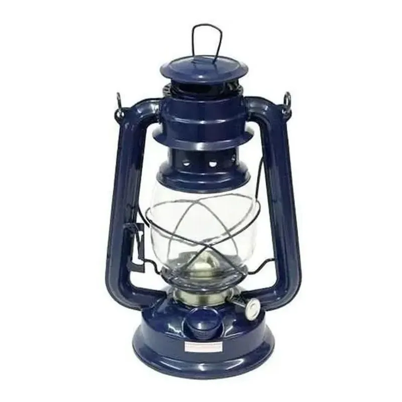Decorativo Lampião 30 Cm Lanterna Verde A Querosene Tanque 3