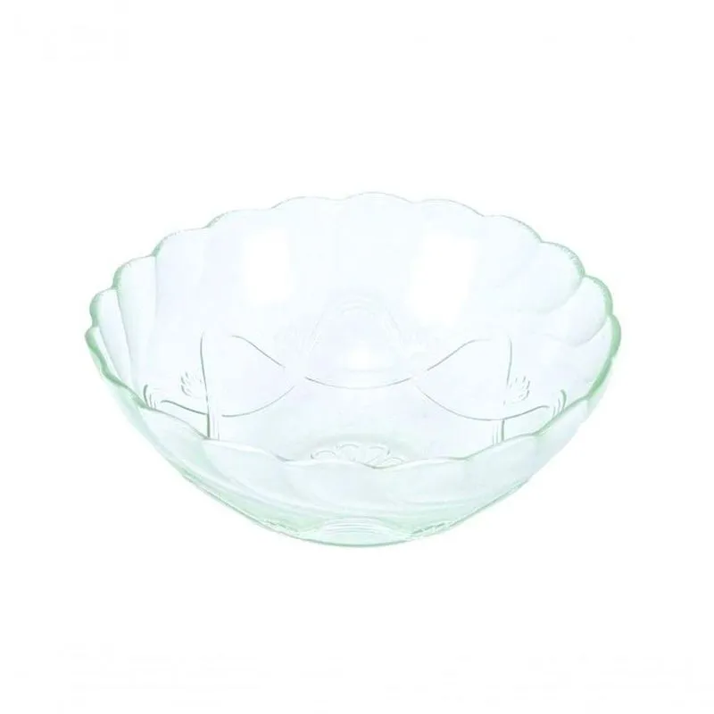 Kit Tigela Bowl Em Vidro Transparente 8 Peças 250ml