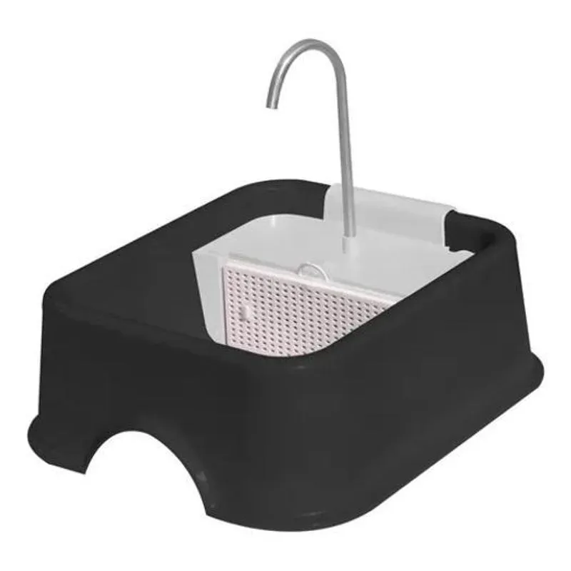 2x Fonte Bebedouro Gatos Cães Automático Joy Furacão Pet Cor