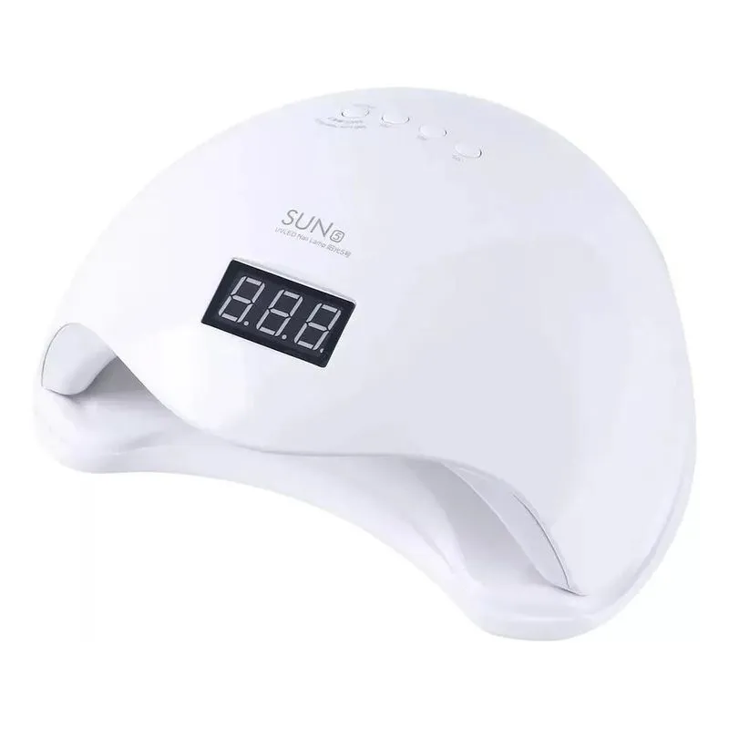 10x Cabine Sun 5 Digital 48w Secagem Unhas De Gel Unha Estu