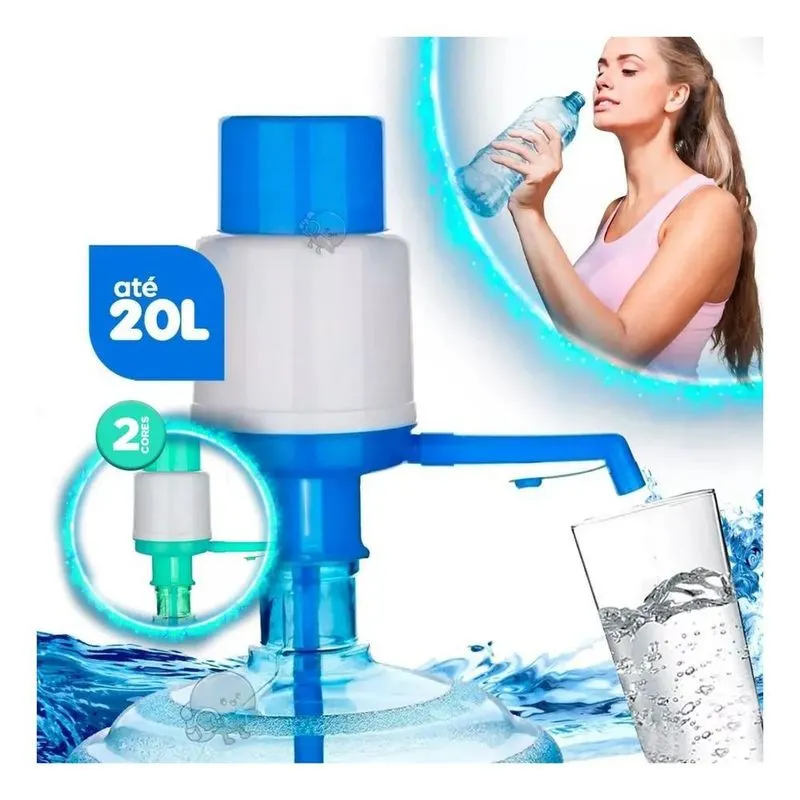 3x Bomba Valvula Manual Torneira Galao Agua Garrafao 10l 20l
