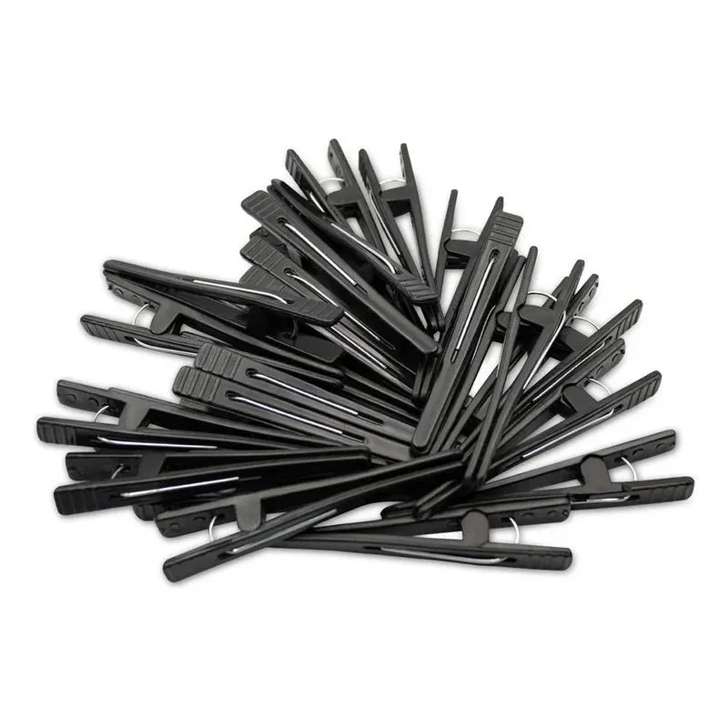 2x Kit Com 36 Presilhas Prendedor Bico De Pato Jacaré Cabelo