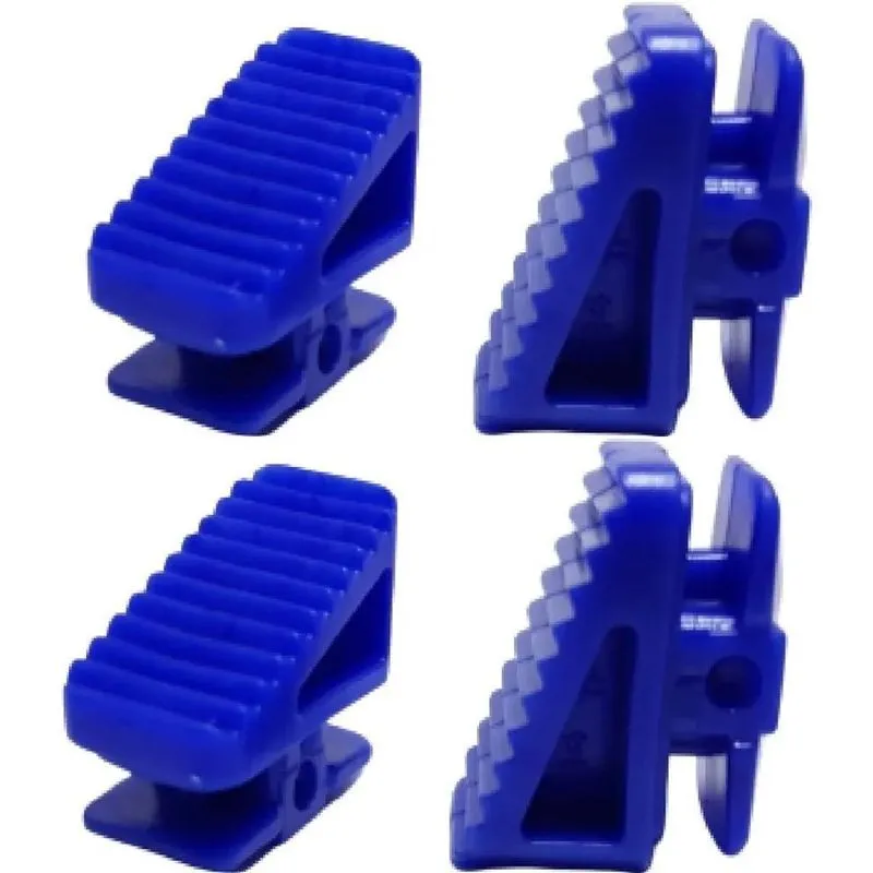 3x Pé Para Escada Doméstica De Alumínio (2 Pares 20mmx40mm)