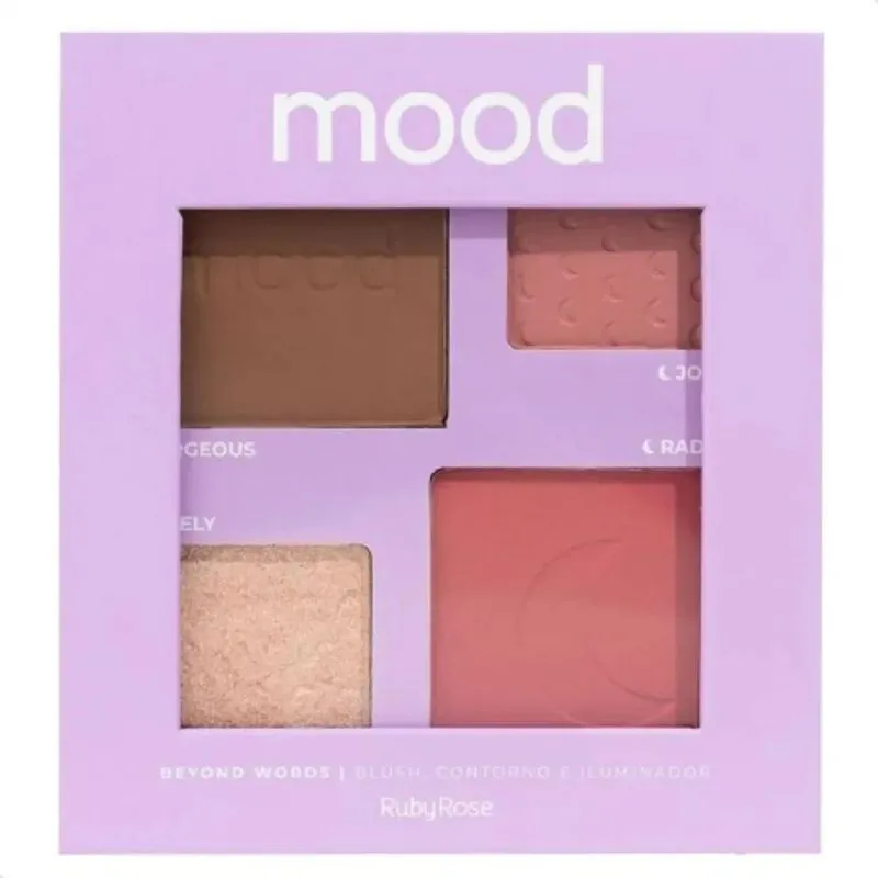Ruby Rose Blush Contour &amp; Highlighter Over Hbf5861 Tom Sorti