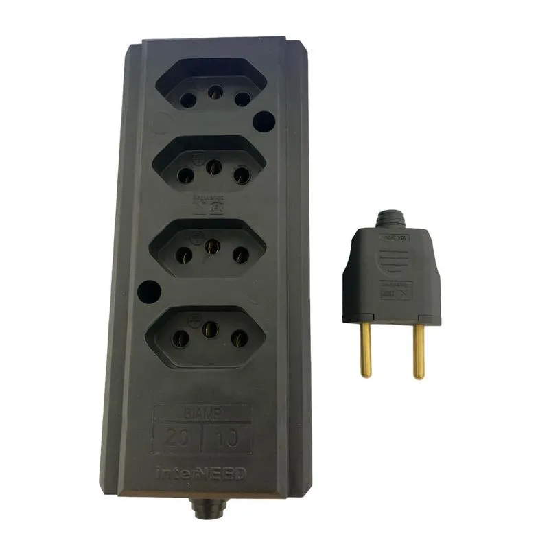 Régua Tomada Barra Quadrupla 20a + Plugue