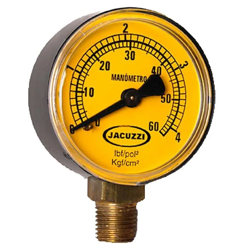 Manômetro Para Filtro Jacuzzi 0 A 60 Psi