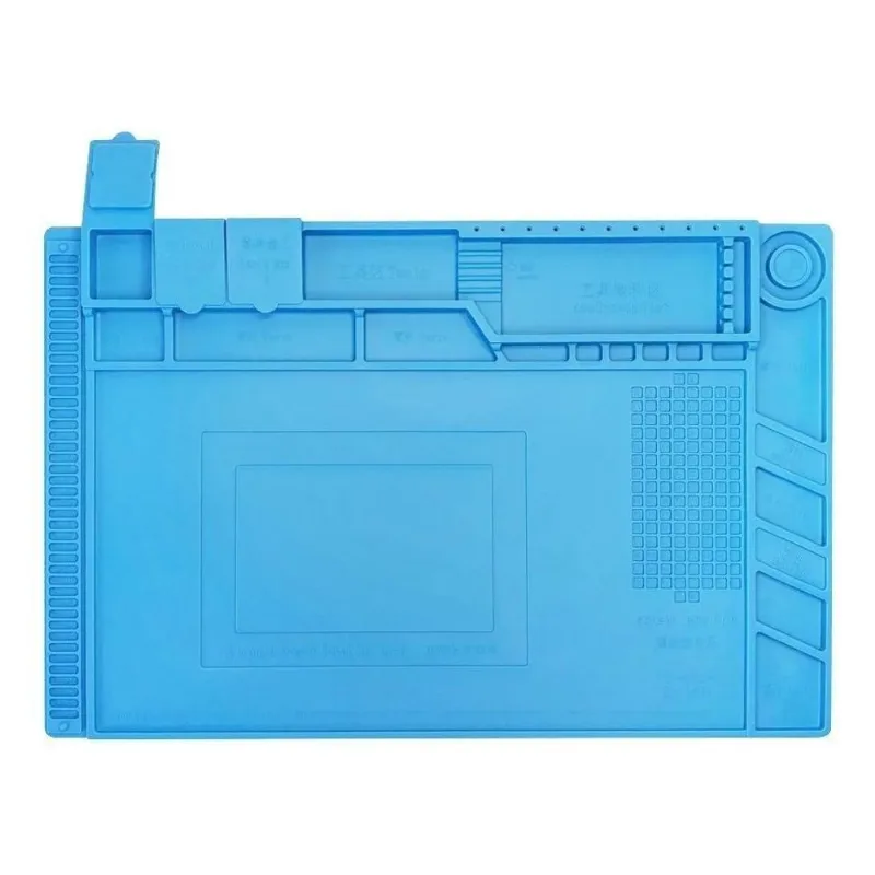 3x Estação Trabalho Manta Antiestática Silicone Bancada 45x3