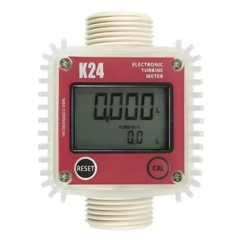 5x Medidor Digital De Fluxo Vazão Água Diesel Arla 32 Químic