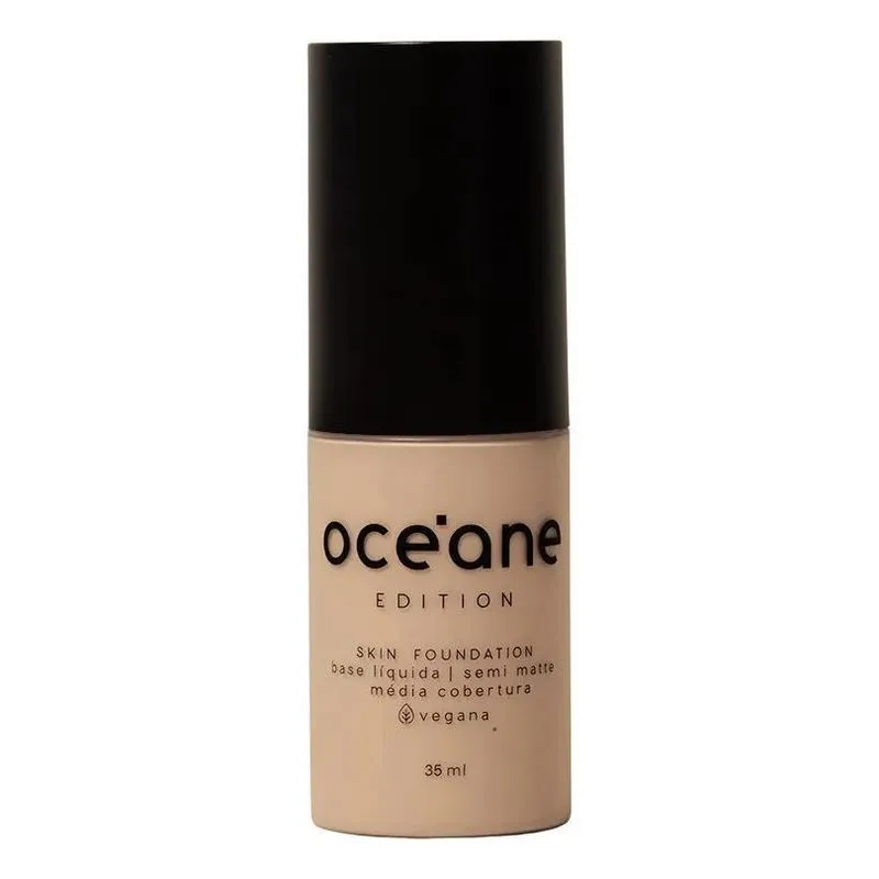 2x Base Líquida Clara Semi-matte Skin Foundation Océane