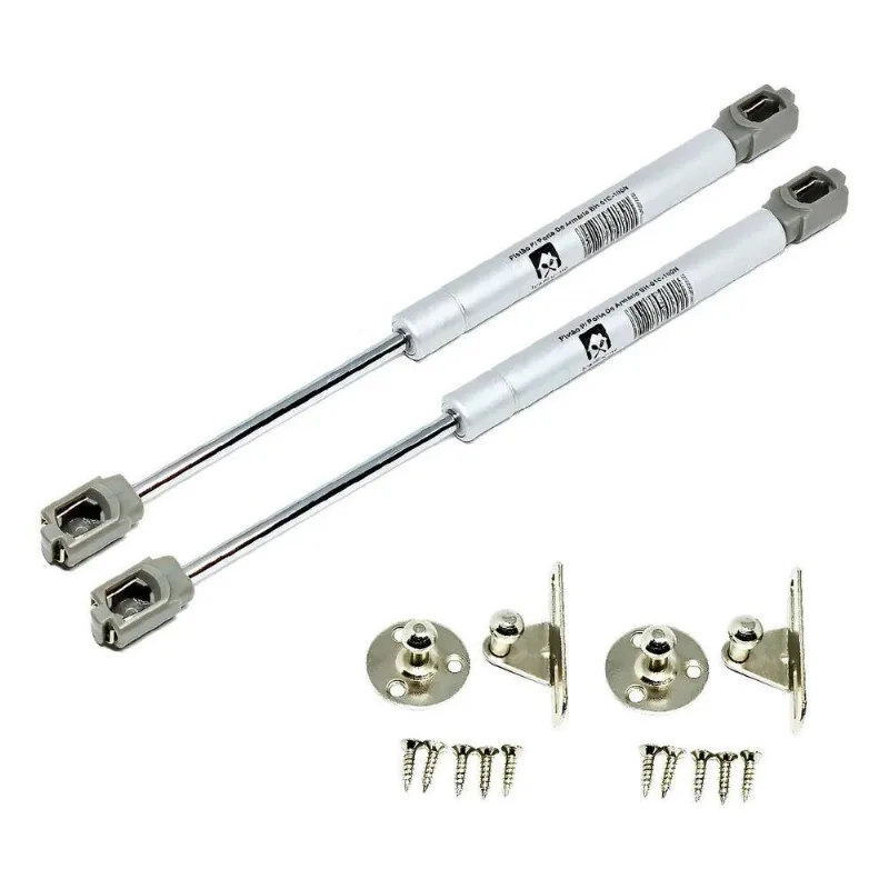 2x Amortecedor 100n Pistão Gás Armário Cozinha Kit 2 Unidade