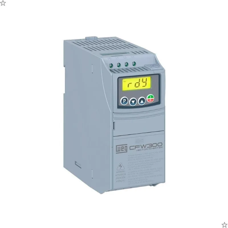 Inversor De Frequência Weg Cfw300 1cv 4,2a 220v Monofásico