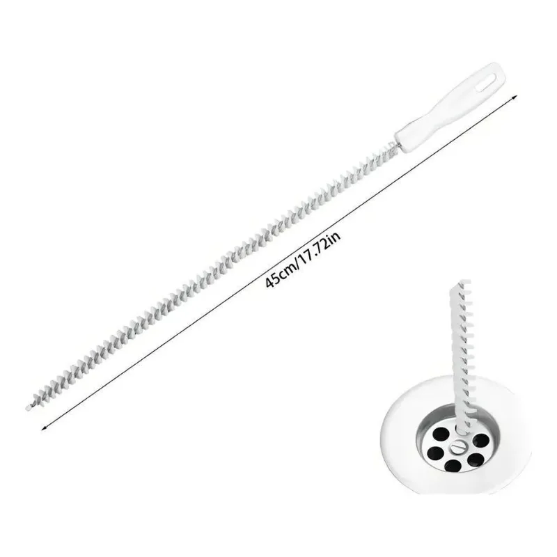 Desentupidor E Escova De Limpeza De Ralo E Pia Pentech Cor B