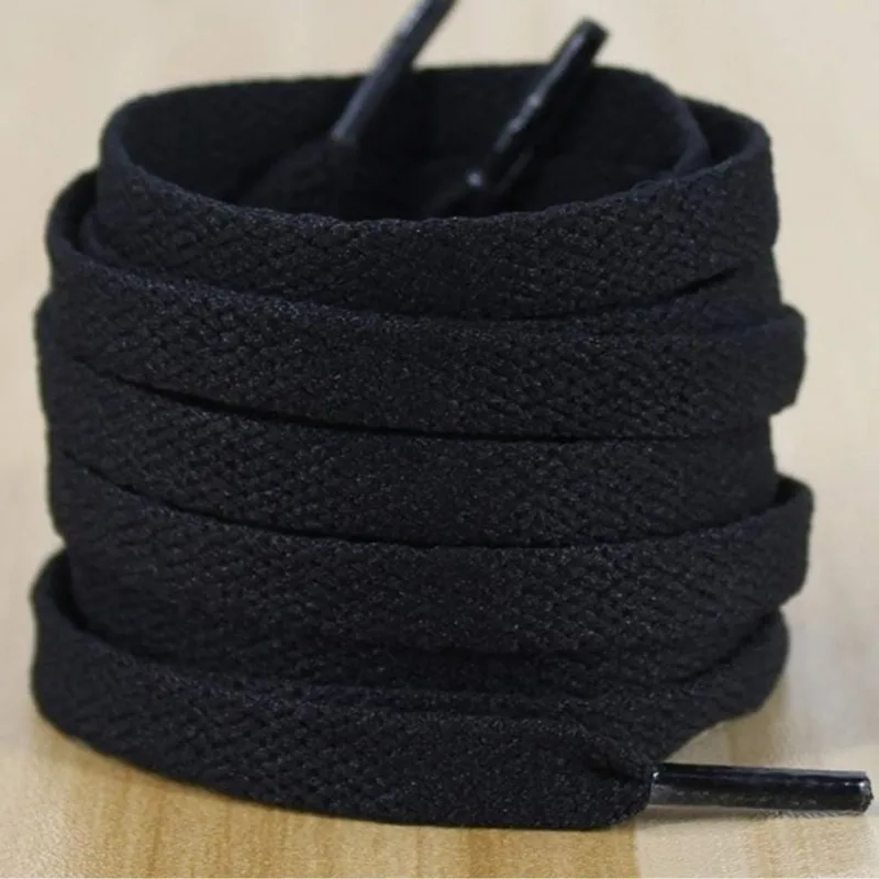 Cordão Preto Cadarço 2 Peças Para Tênis Shorts Calças Botas