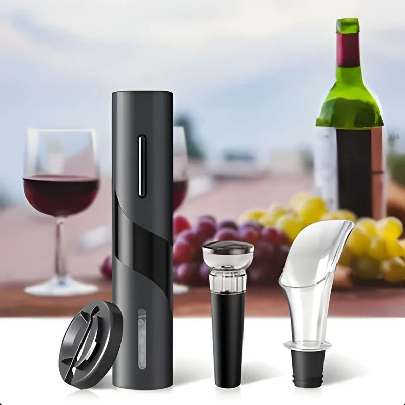 Abridor De Vinho Saca Rolhas Elétrico Portátil Usb