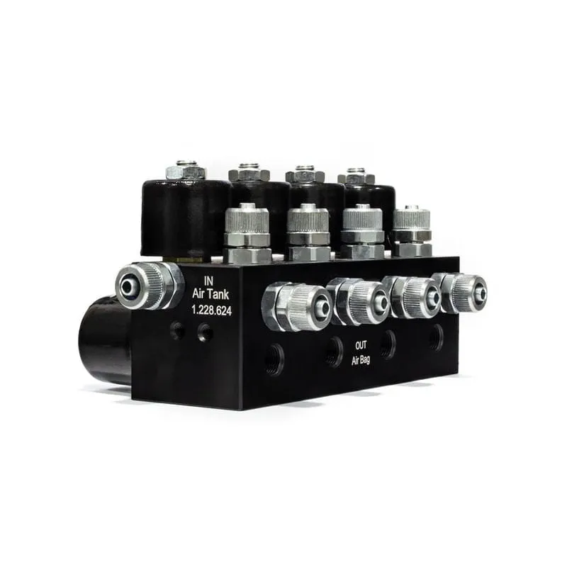 Bloco De Válvulas Hki V8 8 Mm Nac Para Suspensão A Ar