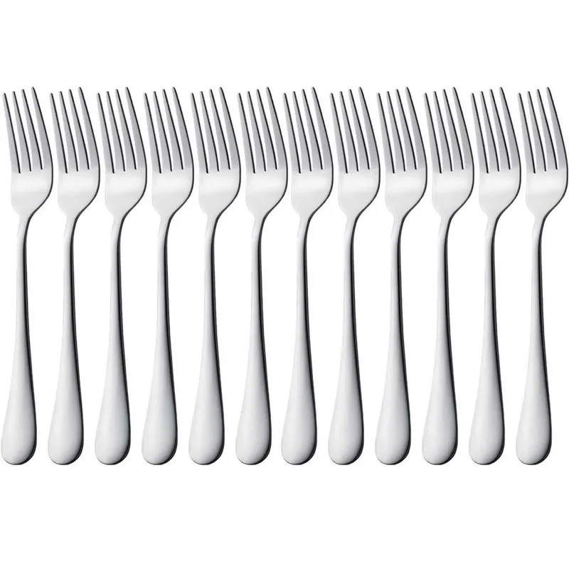Kit 12 Garfos de Mesa Hercules Olimpia Aço Inox 1555-002