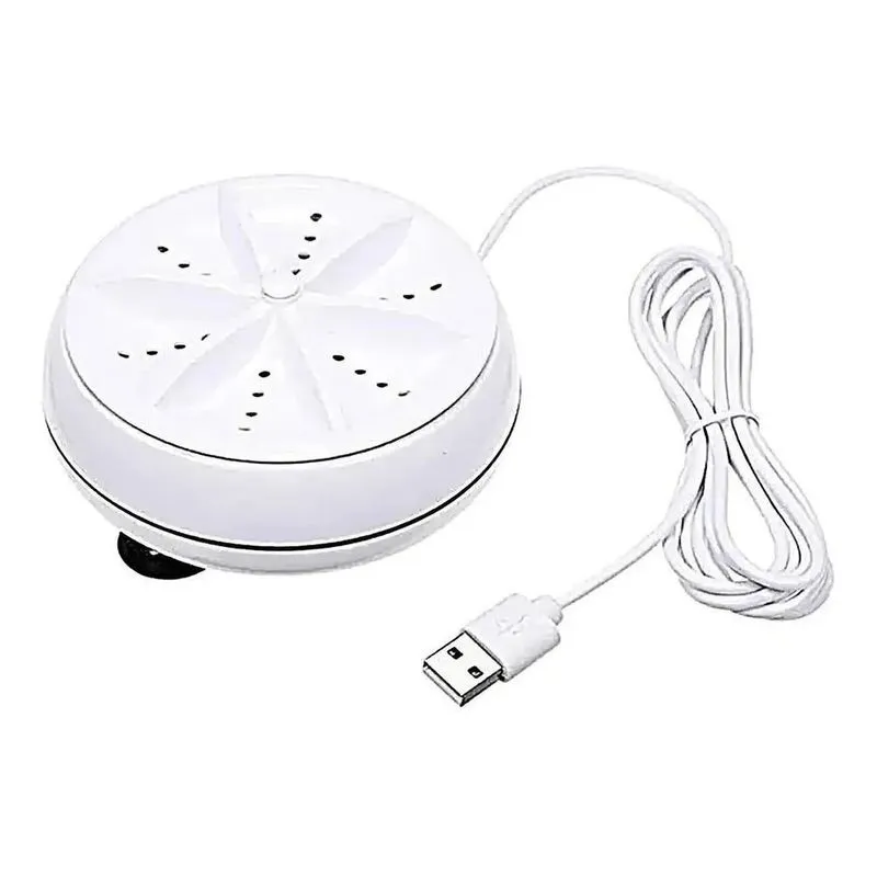 2x Ultrasonic Lavadora Mini Maquina De Lavar Roupas Turbine