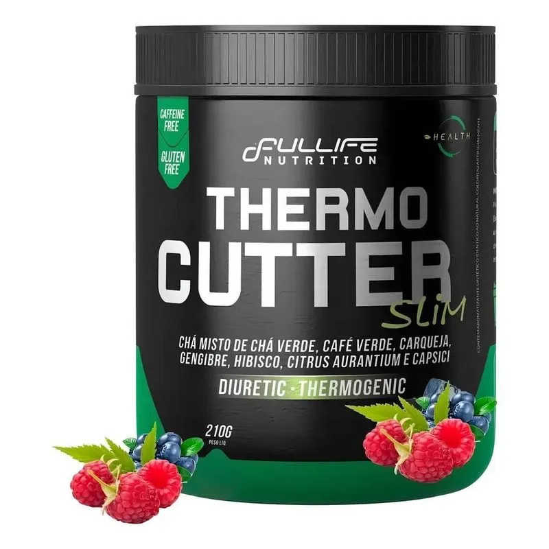 2x Termogênico Thermo Cutter 210g Fullife - Chá Verde Hibisc