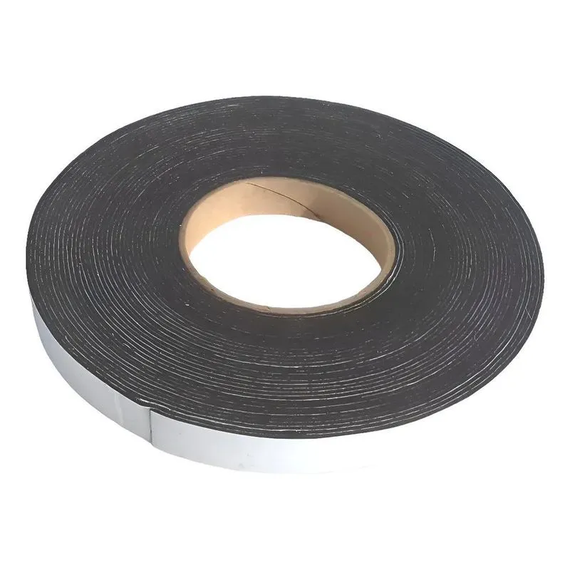 3x Fita Anti Ruído Feltro Adesivado 12mm X 1,2mm Com 10 Metr