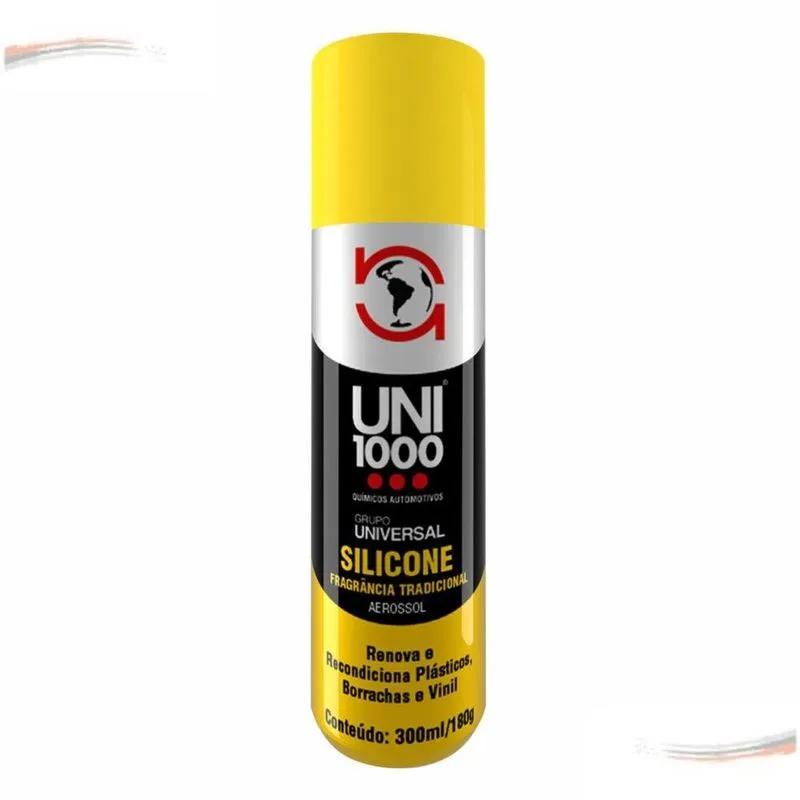 Silicone Spray Lubrificante De Alta Proteção Carro Novo