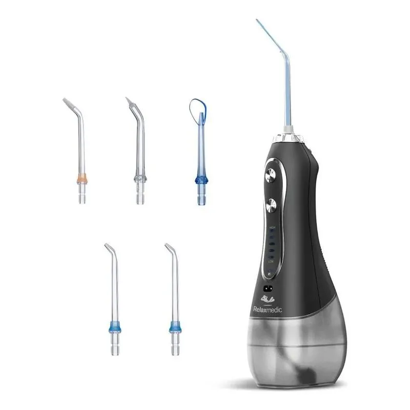 2x Irrigador Oral Limpador Bucal Dental Jet Clean Relaxmedic