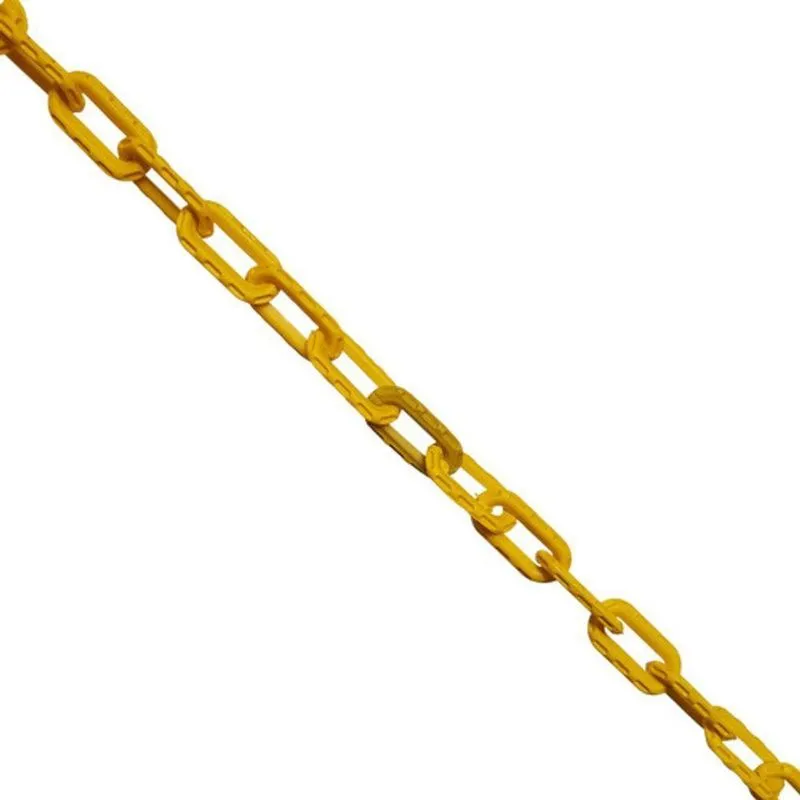 Corrente De Sinalização F103 Com Elos A Cada 33cm Amarelo Ferreira Mold 40mt