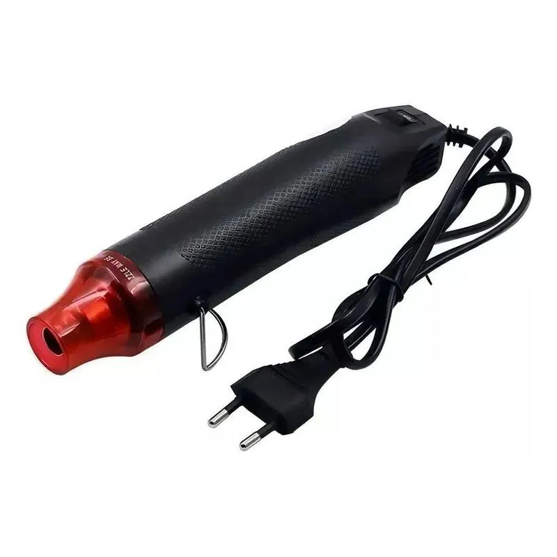 10x Soprador Térmico Ar Quente Portatil 300watts Cor Preto