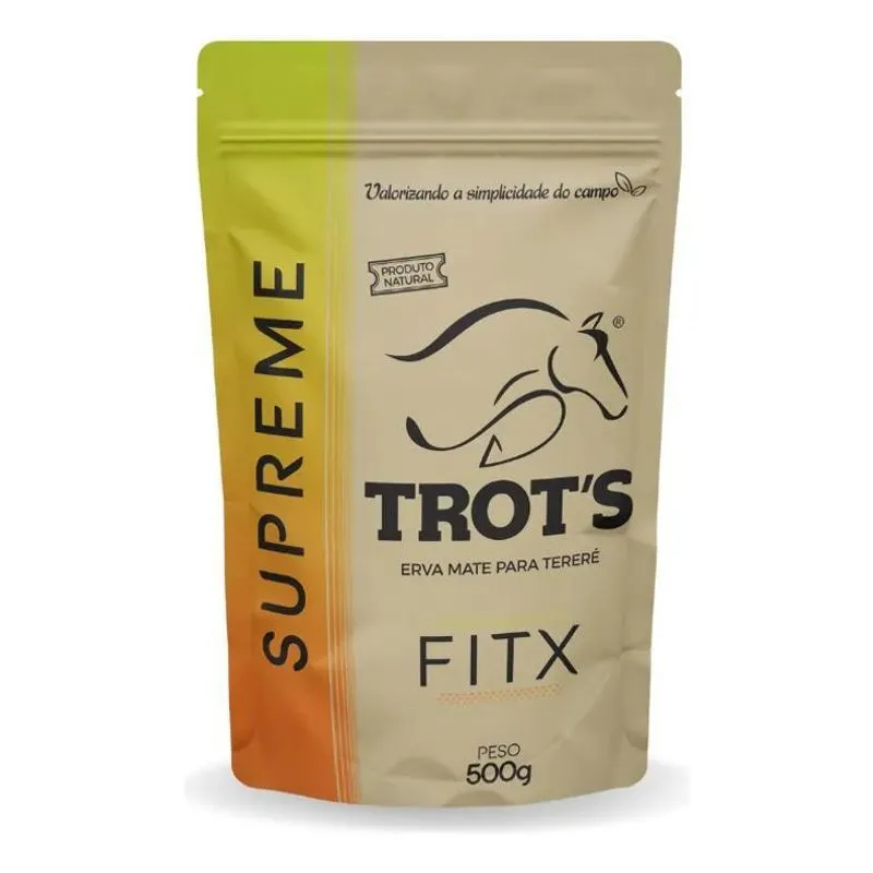 5x Erva-mate Tereré Trot's Sabores Supreme Fitx 500g