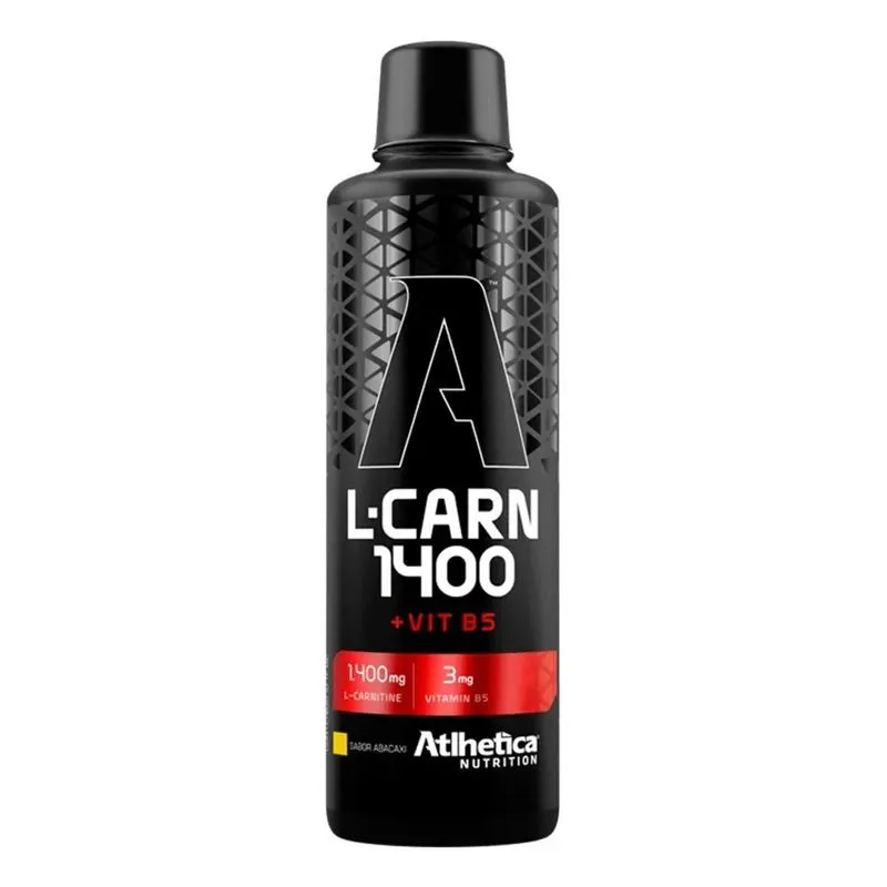 3x L-carnitina 1400 480ml - Queimador De Gordura - Atlhetica