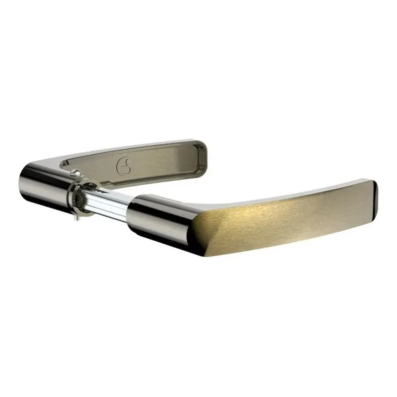 2x Maçaneta Para Fechadura Porta De Casa Pali Antique Sopran