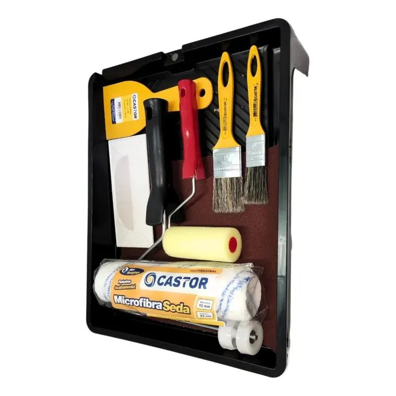2x Kit De Pintura Não Respinga: Faça Você Mesmo
