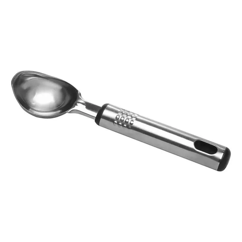 5x Pegador De Sorvete Sobremesa Em Aço Inox 20cm Concha Sorv