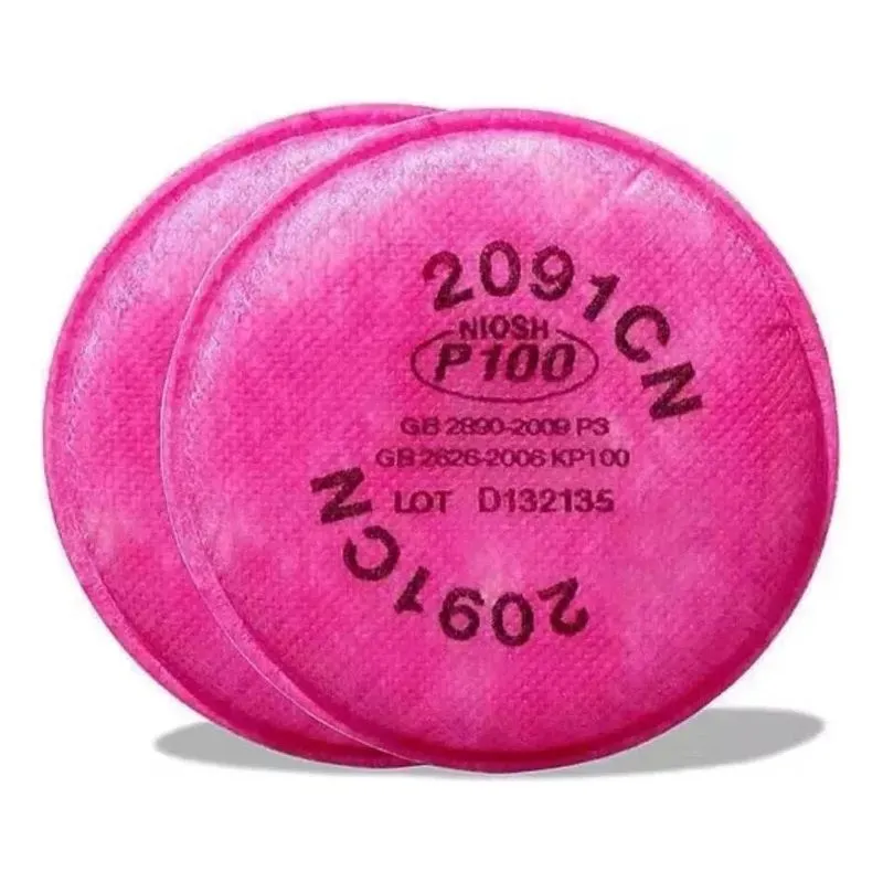 10 Filtros Filtro 2091 P3 P100 Para Partículas - 5 Par