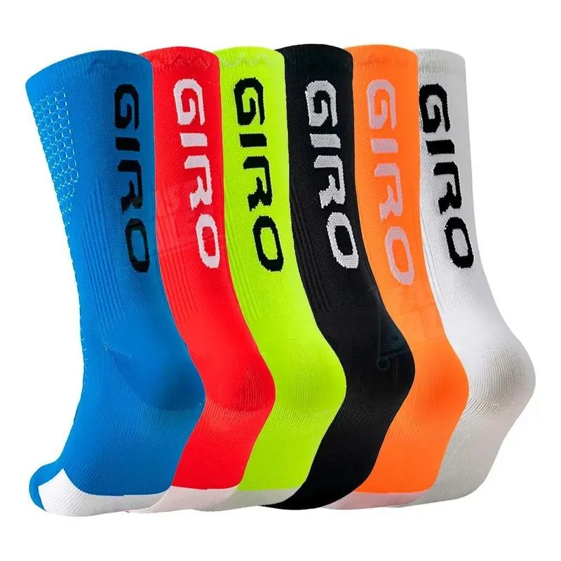 3x Meias Esportivas Antiderrapantes Ciclismo Corrida Caminha
