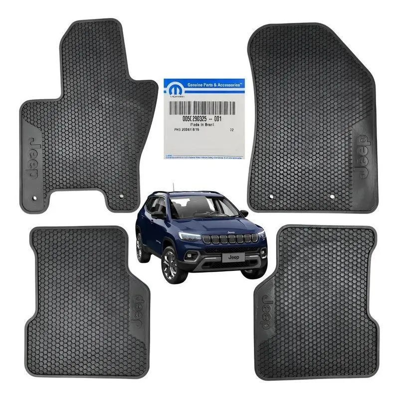 Jg Tapetes De Borracha Jeep Compass T270 Mopar - P