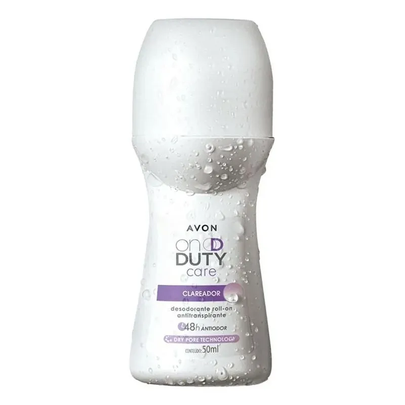 2x Desodorante Roll On On Duty Care Clareador 50ml Avon Frag
