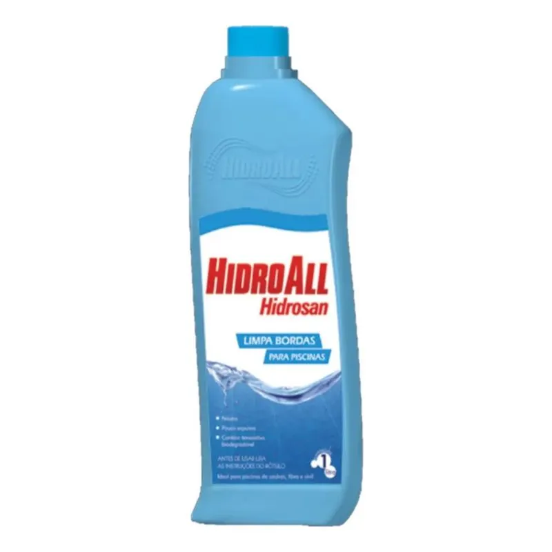 10x Hidrosan Limpa Bordas 1 Litro - Hidroall