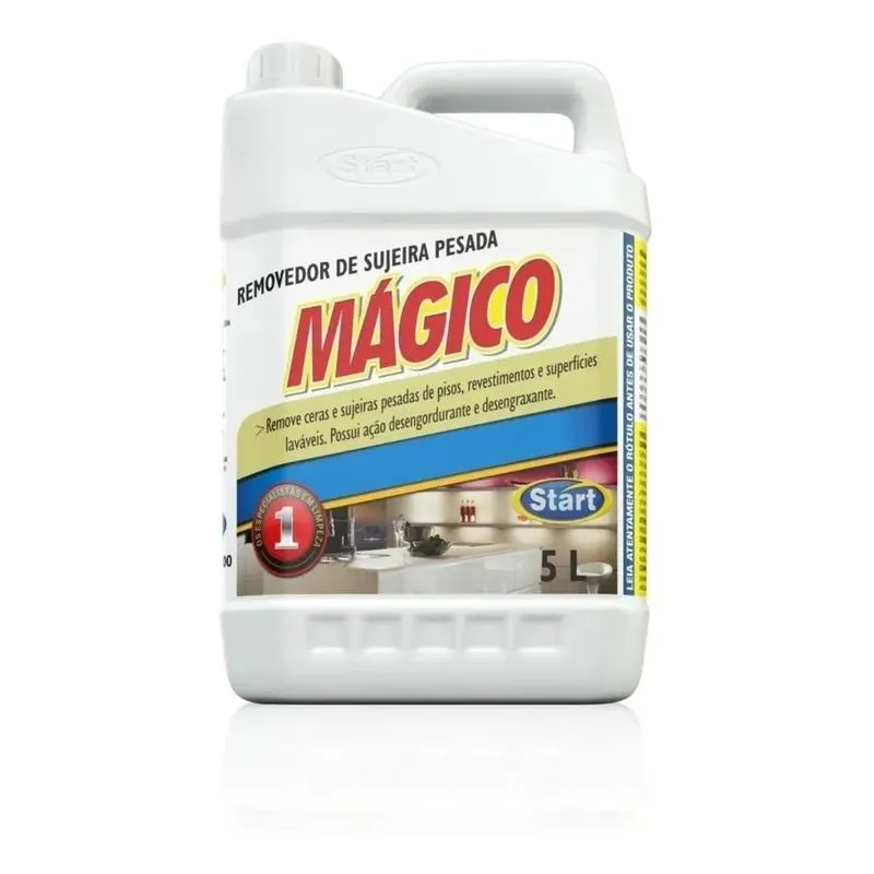 10x Removedor De Cera 5 Litros Magico Start