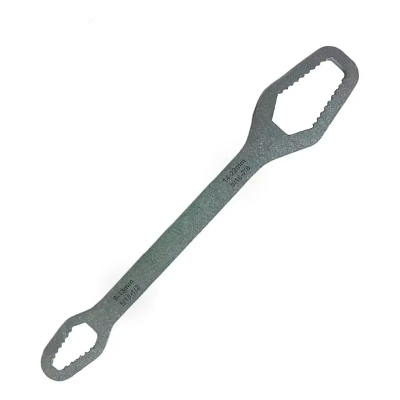 Chave Boca Fixa Aço Universal 8 A 22mm Cabeça Dupla Torx