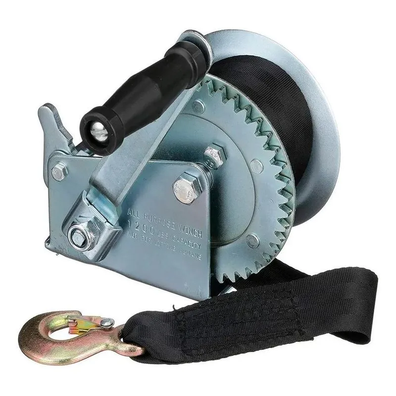 10x Guincho Manual Catraca 1200 Lbs Carretinha Barco Lancha