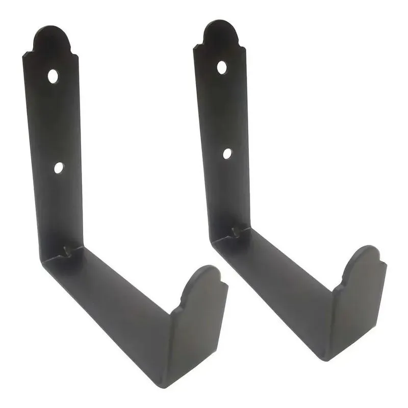2x Suporte Para Parede Pendurar Multiuso 45kg Gancho Forte 2