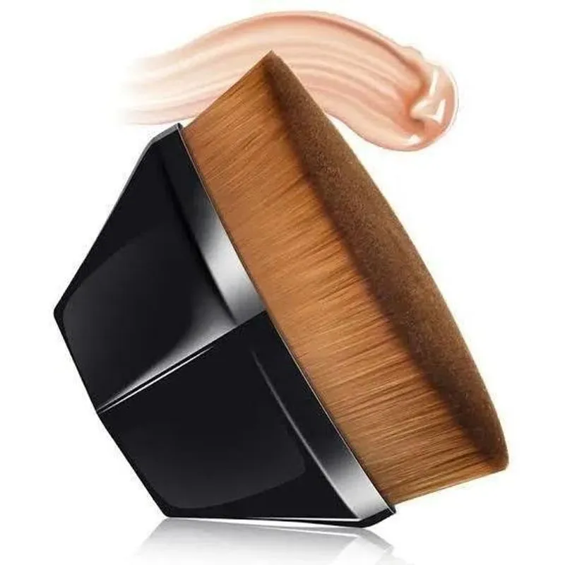 2x Pincel Mágico Hexagonal Oval Base Make Blogueira Tiktok C