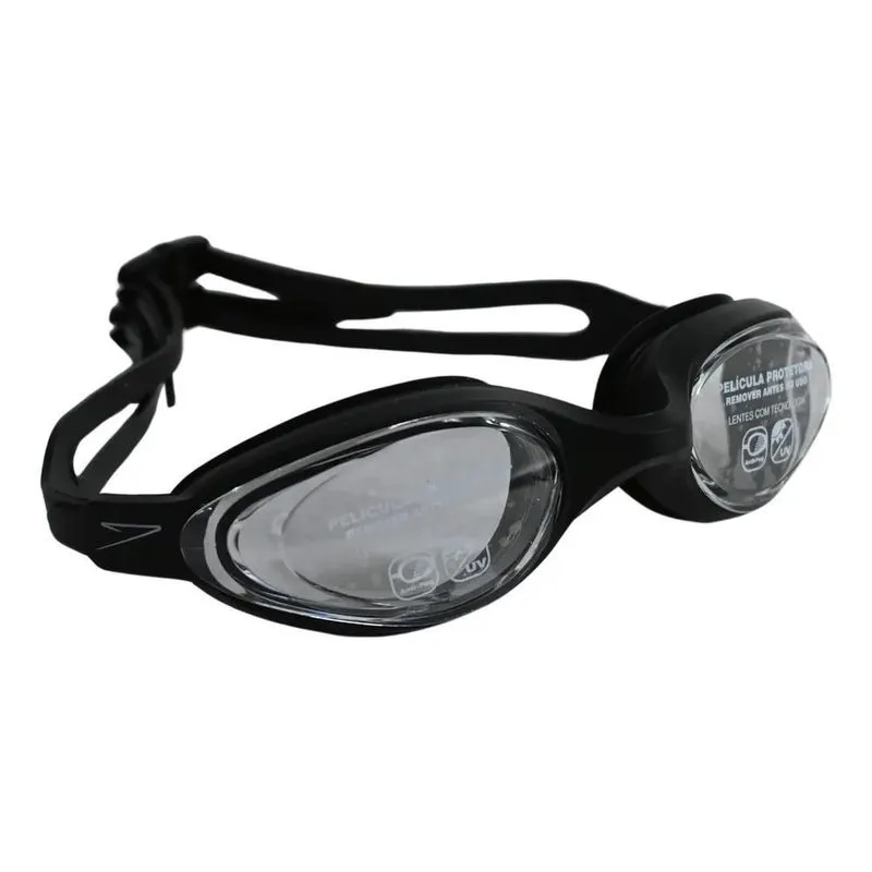 Óculos Natação Speedo Hydrovision Uv Antiembaçamento Adulto
