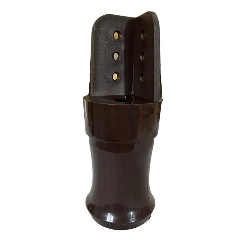 Pé Reforçado Para Guarda Roupa Altura 9,5 Cm - Kit 8 Un